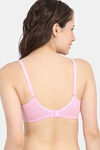 Rosaline Cyber Grove Everyday Double Layered Non Wired 3/4th Coverage T-Shirt Bra (Pack of 2) - Multicolor — thumbnail 3